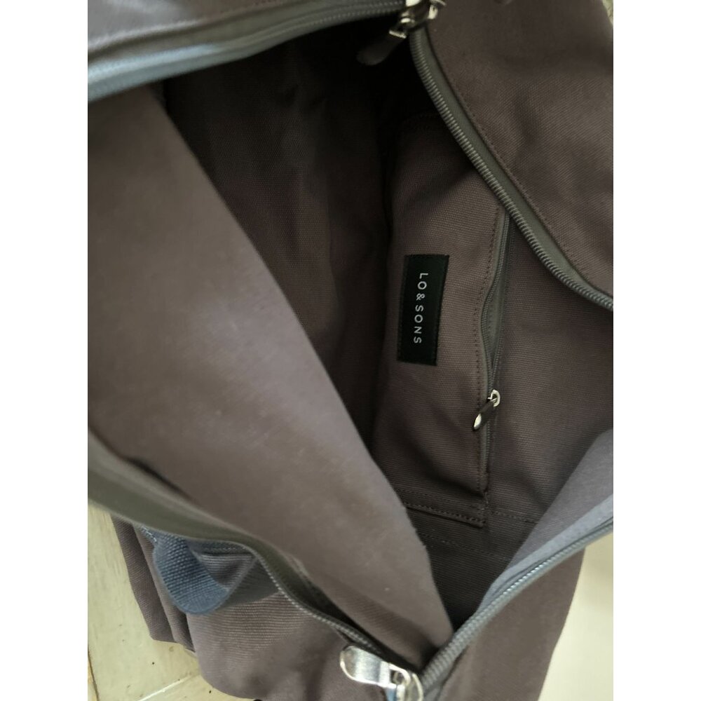 Lo & Sons Duffel And Carry On Travel Bag, 40L Capacity Canvas Tote - Picture 8 of 8